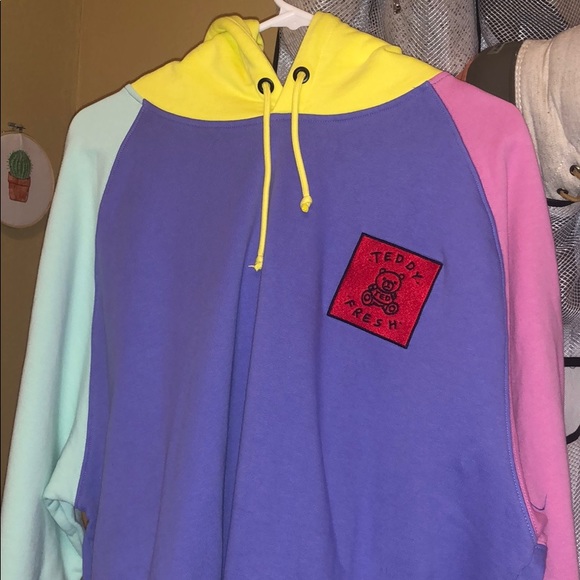 Teddy Fresh Other - Teddy Fresh color block hoodie